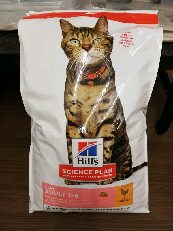 science plan light cat food